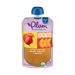 Peach, Banana + Apricot
