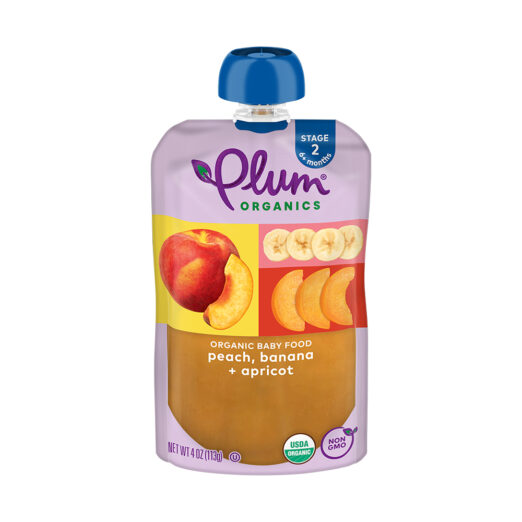 Peach, Banana + Apricot