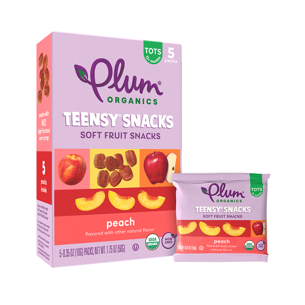 Peach Teensy® Snacks