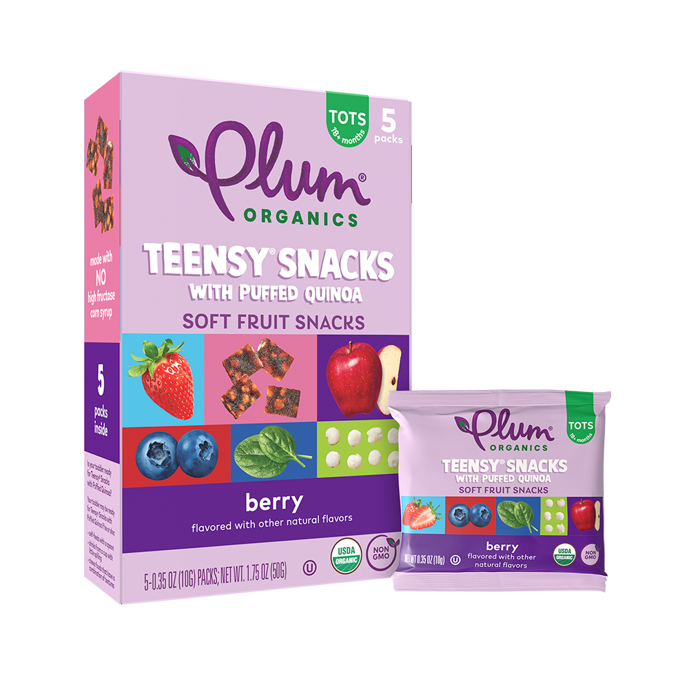 Berry Teensy® Snacks with Puffed Quinoa