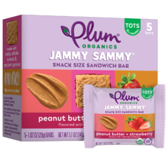 Jammy Sammy® Peanut Butter + Strawberry