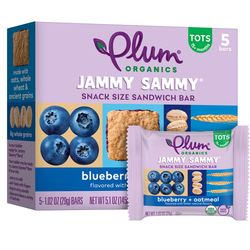 Jammy Sammy® Blueberry + Oatmeal