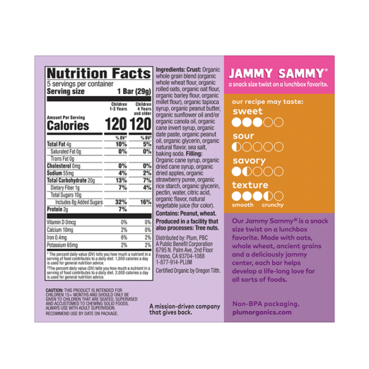 Jammy Sammy® Peanut Butter + Strawberry - Image 2