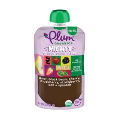Pear, Black Bean, Cherry, Blackberry, Strawberry, Oat + Spinach