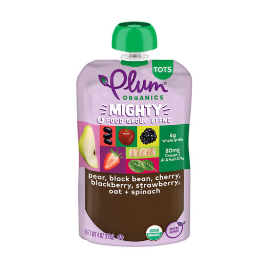 Pear, Black Bean, Cherry, Blackberry, Strawberry, Oat + Spinach