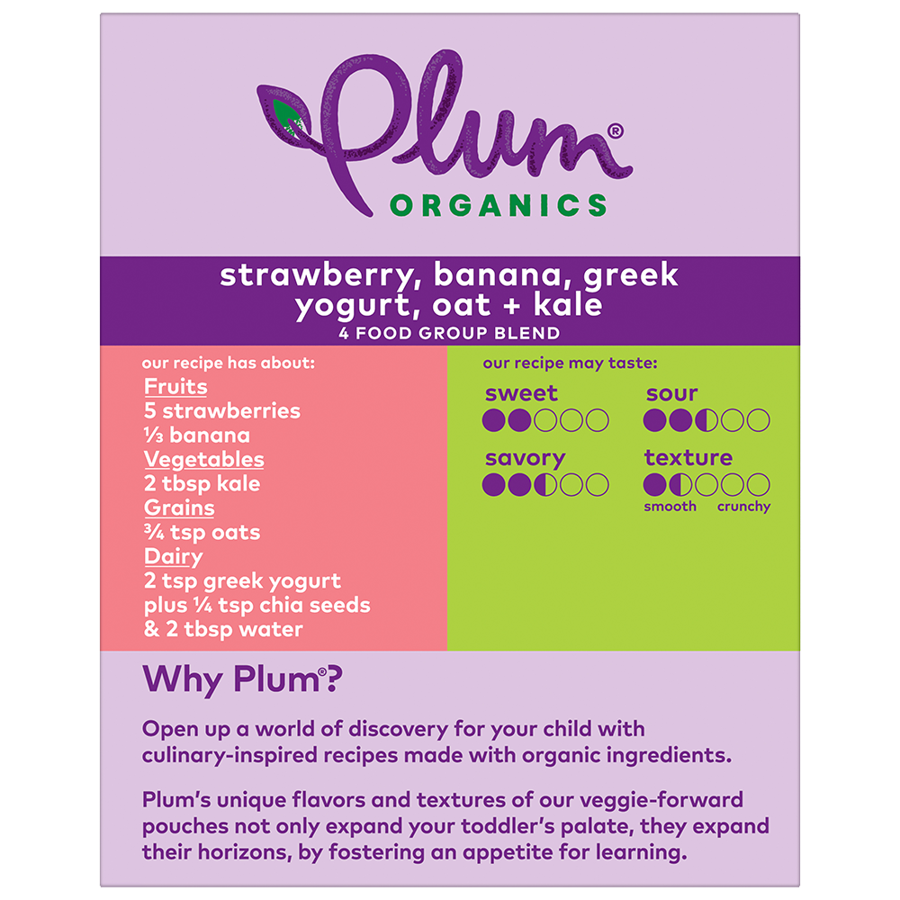 Strawberry, Banana, Greek Yogurt, Oat + Kale 4ct - Image 2